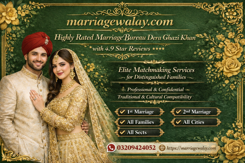 Marriage Bureau Dera Ghazi Khan
