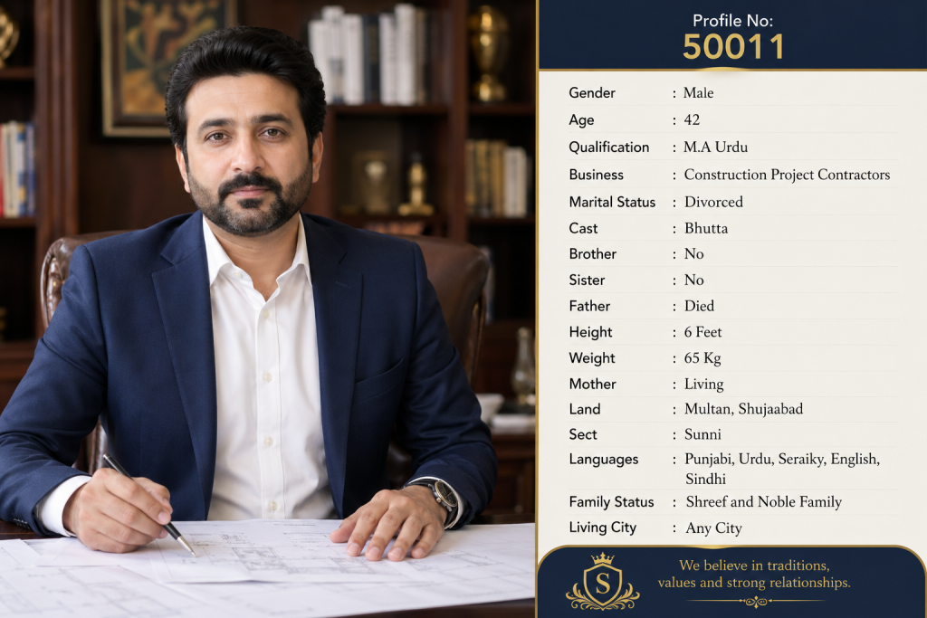 Divorced Male Rishta in Multan