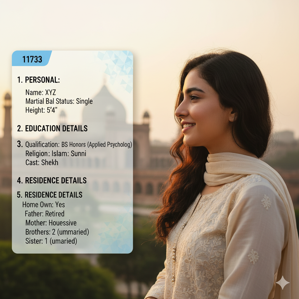 Female Rishta Lahore