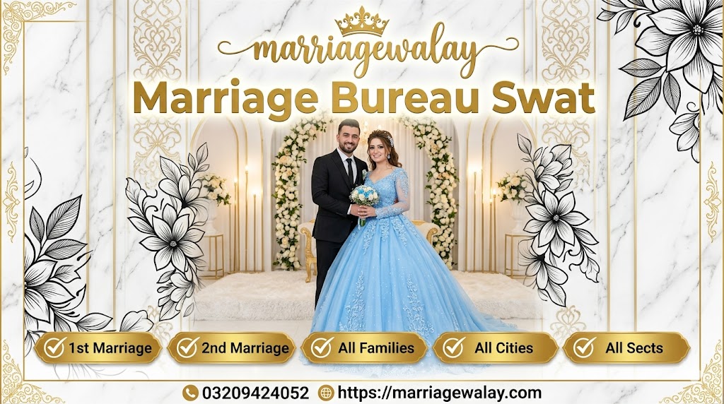 Genuine Marriage Bureau Swat with 250+ Successful Marriages