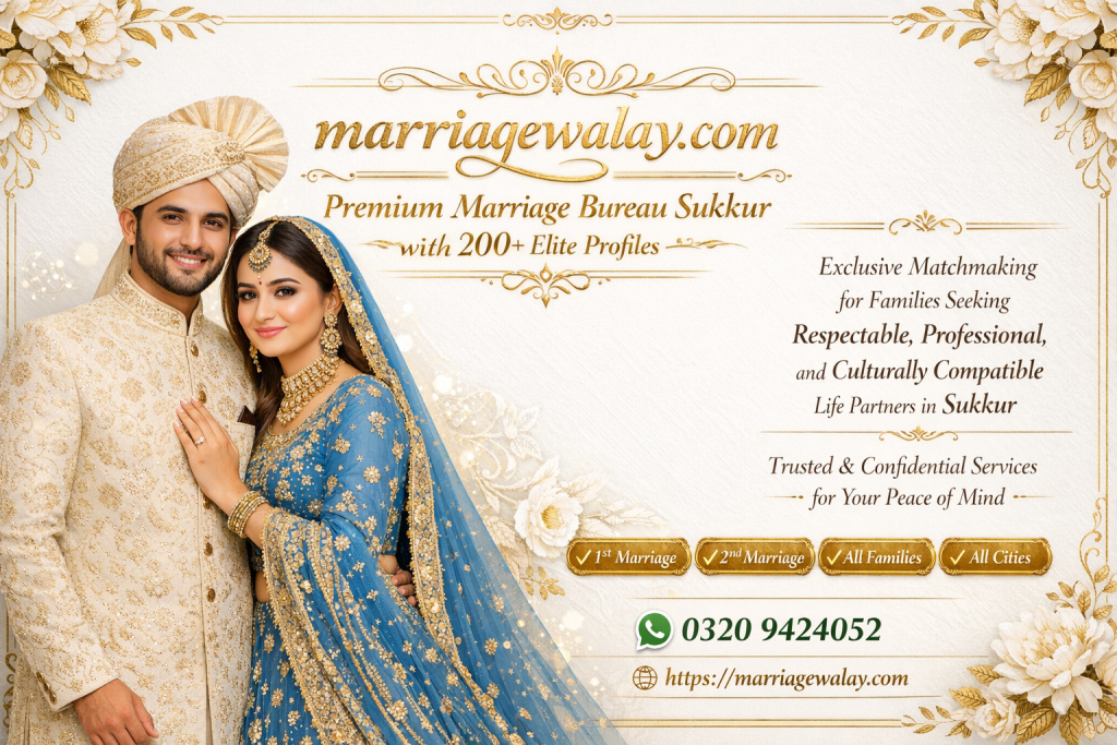 marriage bureau sukkur