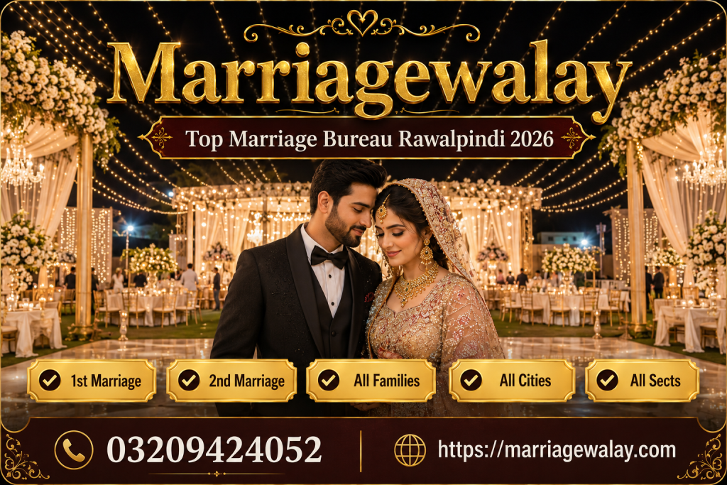 Top Marriage Bureau Rawalpindi 2026