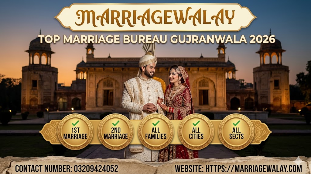Top Marriage Bureau Gujranwala 2026