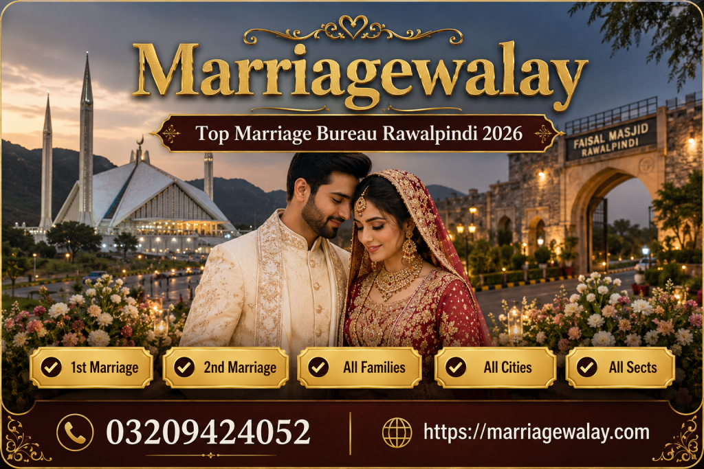 Top Marriage Bureau Rawalpindi 2026