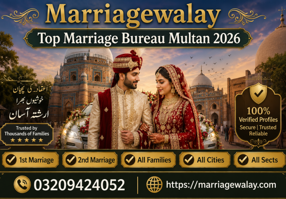Top Marriage Bureau Multan 2026