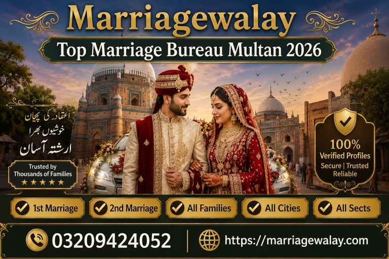 Top Marriage Bureau Multan 2026