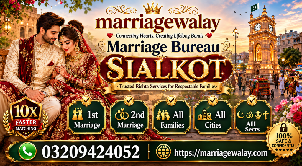 Marriage Bureau Sialkot